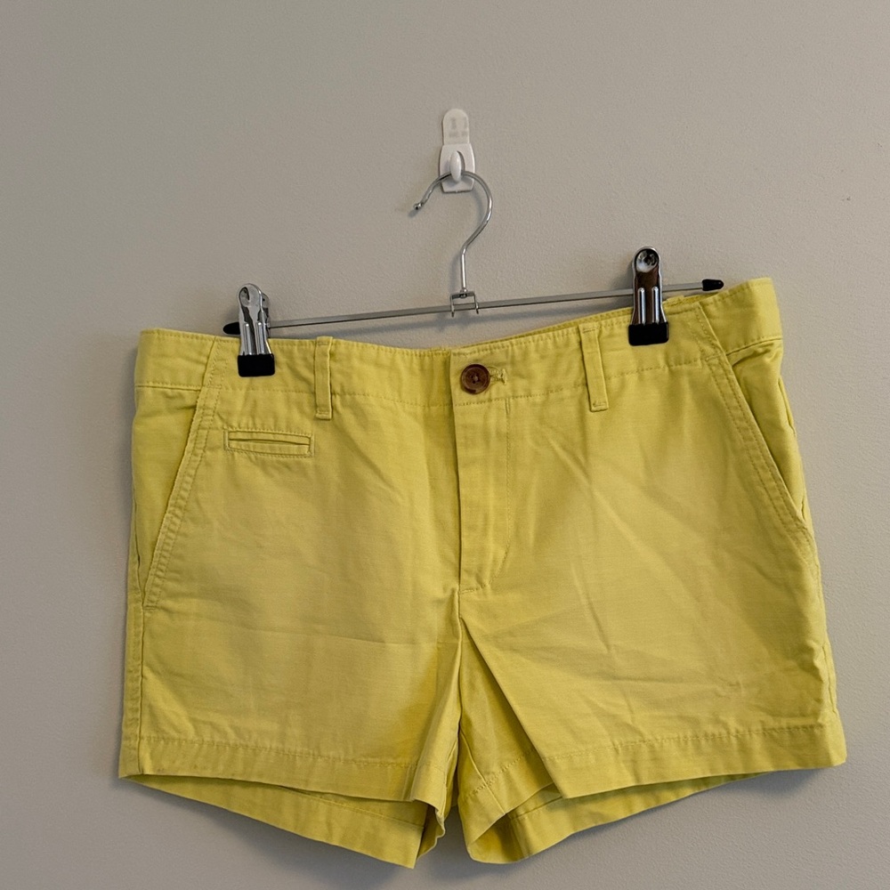 GAP Yellow Women's Bermuda Shorts